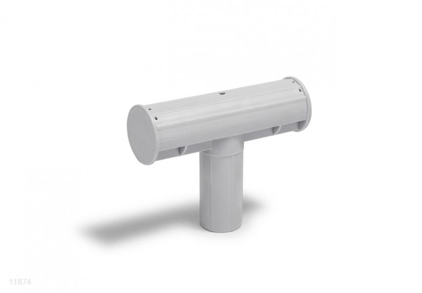 Т-образное соединение для боковой опорной стойки Rectangular Frame 120 шт/упак 11874