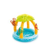 Бассейн "Тропический остров"(102x86 см), 6 шт/уп, 58417